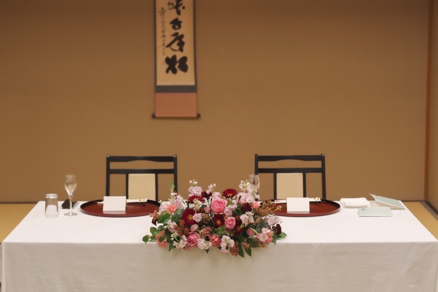 彌彦神社の結婚式＋会食15名様